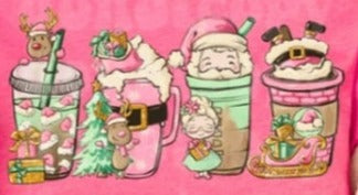 Pink Christmas Coffee