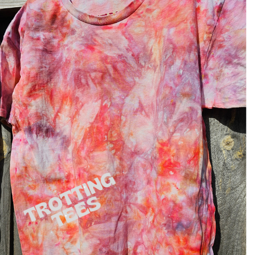 Strawberry Slushie Ice Tie Dye