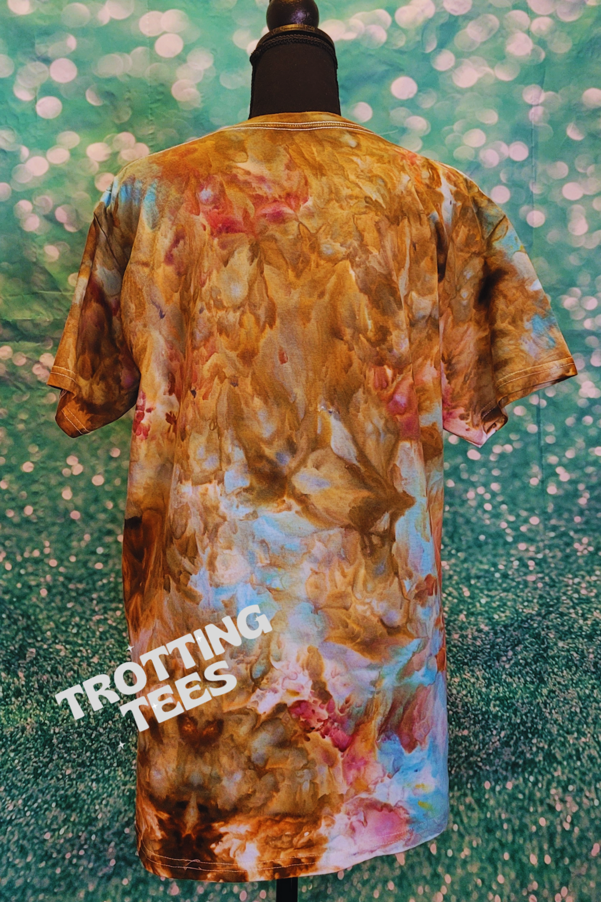 Turquoise Desert Ice Dye T-Shirt