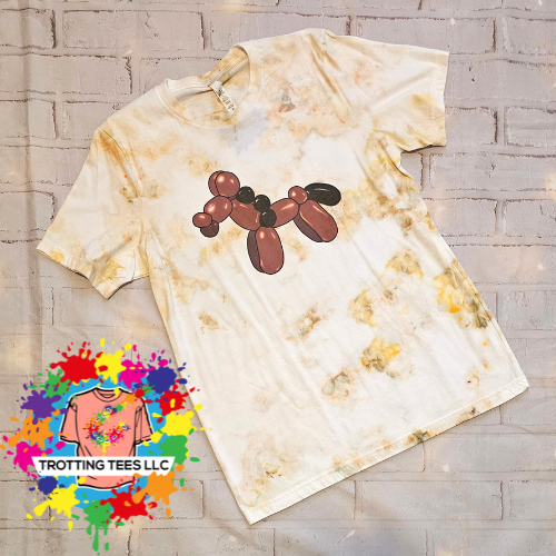 Balloon Horse Ice Dye T-Shirt