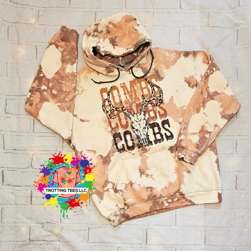 Combs Cowprint Hoodie