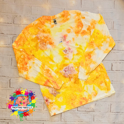 Tequila Sunrise Ice Tie Dye