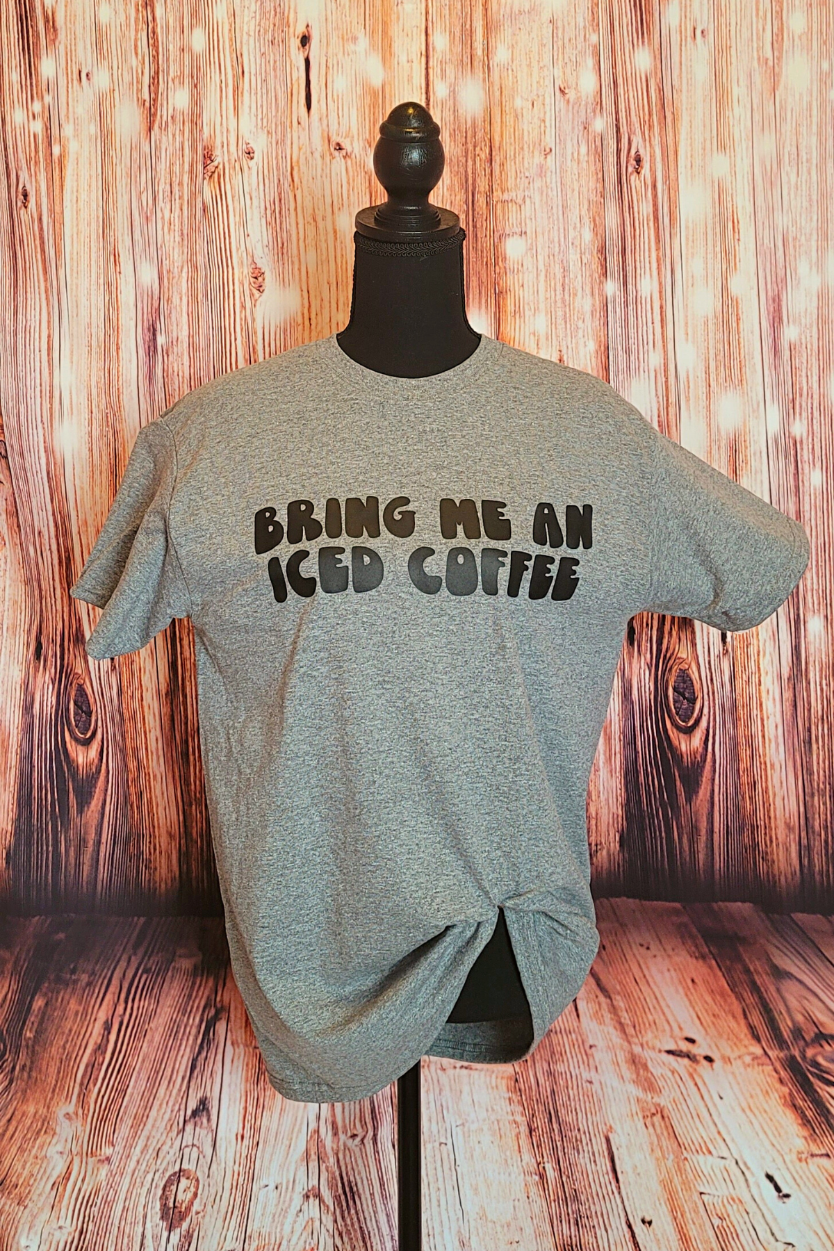 Bring Me Iced Coffee (Black Lettering)